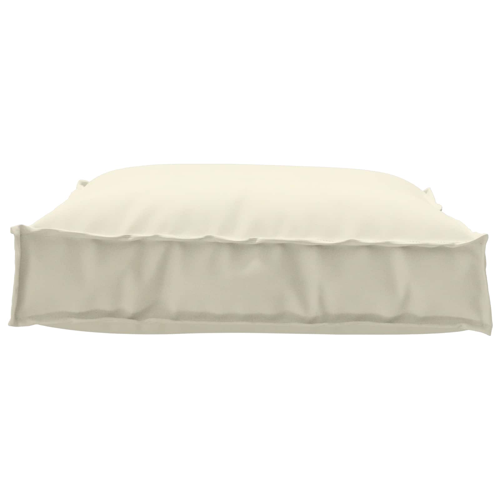 Kissen Anthrazit 70 x 70 x 12 cm Oxford-Stoff