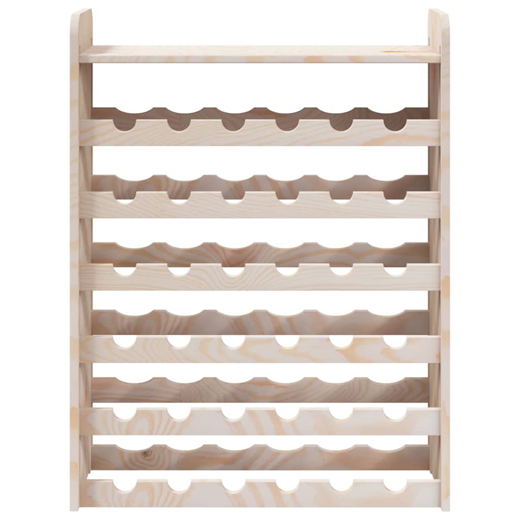Weinregal 33x25x37 cm Massivholz Kiefer