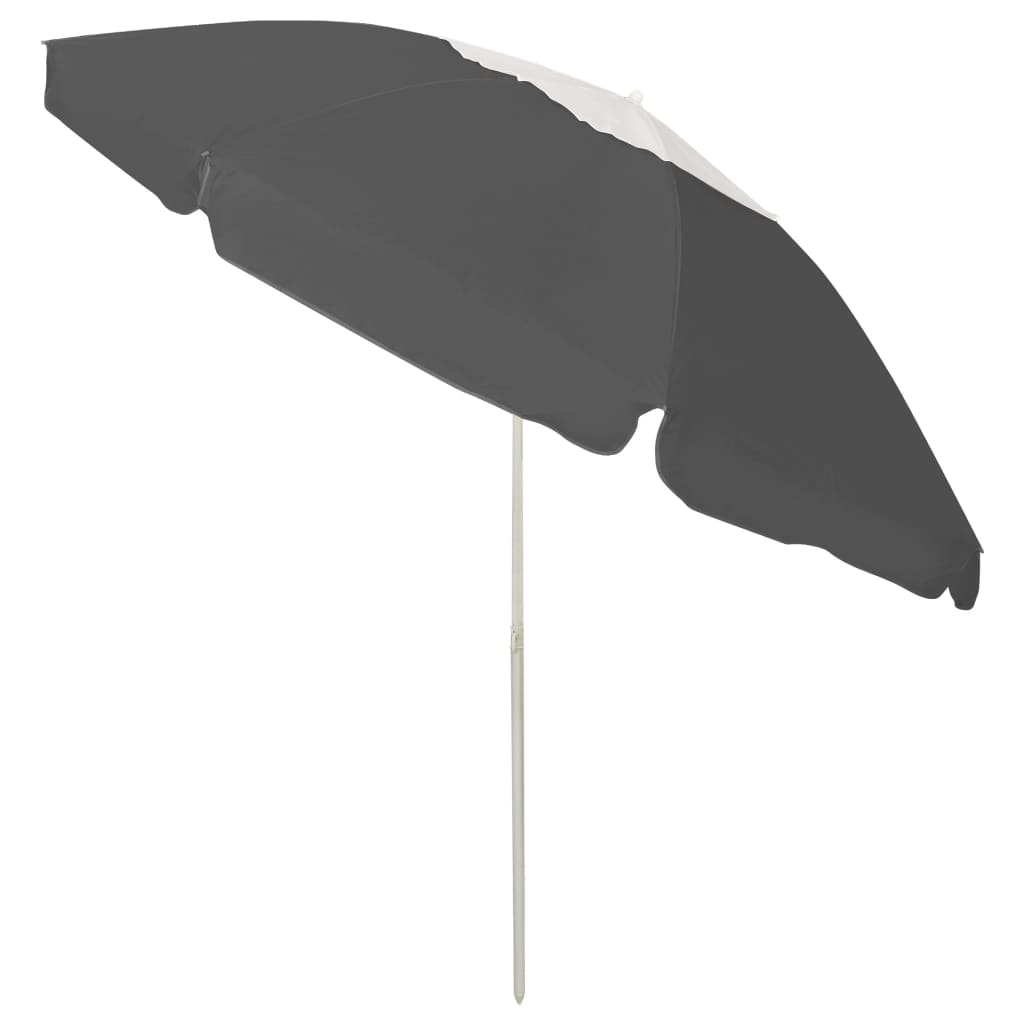 Sonnenschirm mit Stahlmast Sandfarbe 180 cm
