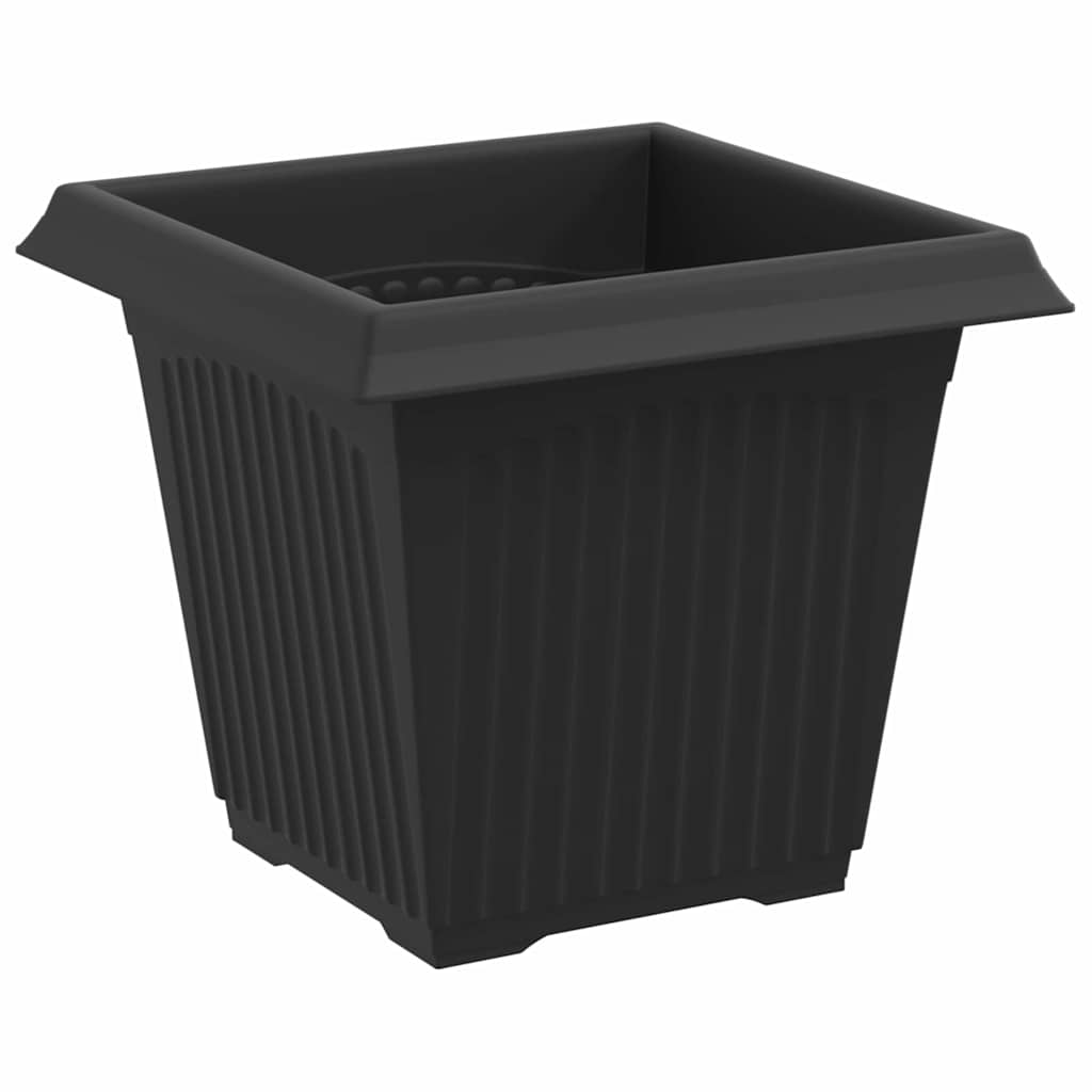 Blumentöpfe 6 pcs Ziegelrot 20 x 20 x 16 cm Kunststoff