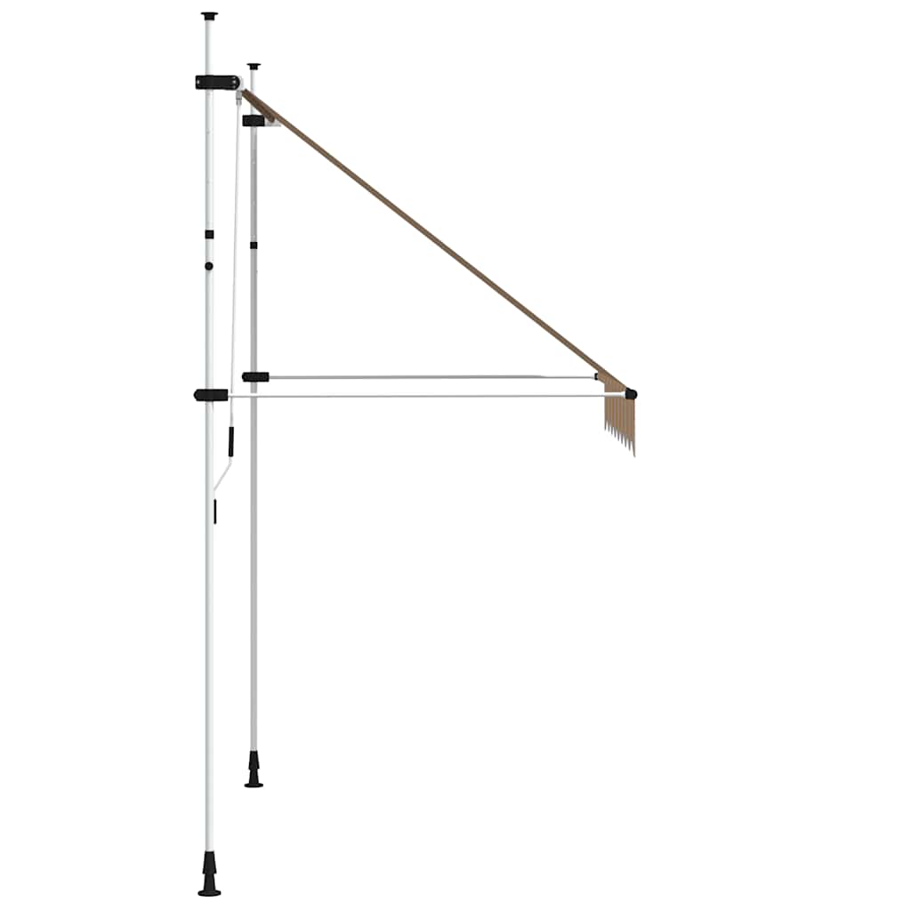 Einziehbare Markise Handbetrieben 150 cm Anthrazit