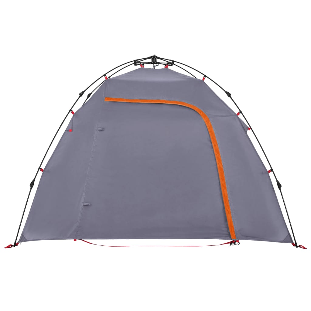 Kuppel-Campingzelt 3 Personen Grün Quick Release