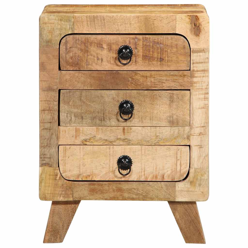 Nachttisch 37x32x50 cm Altholz Massivholz