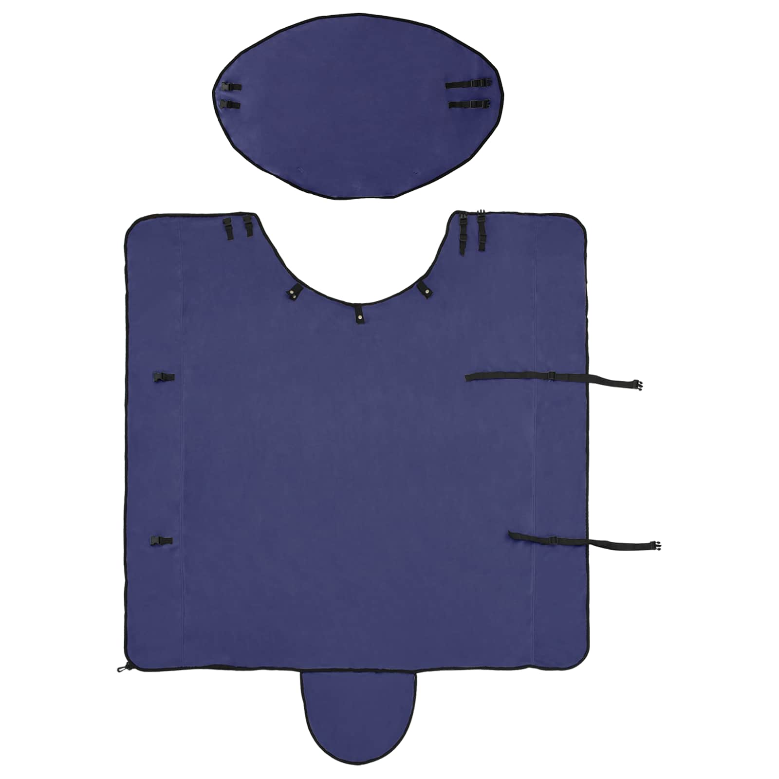 Pferdedecke Volles Aqua 75 cm Polyester