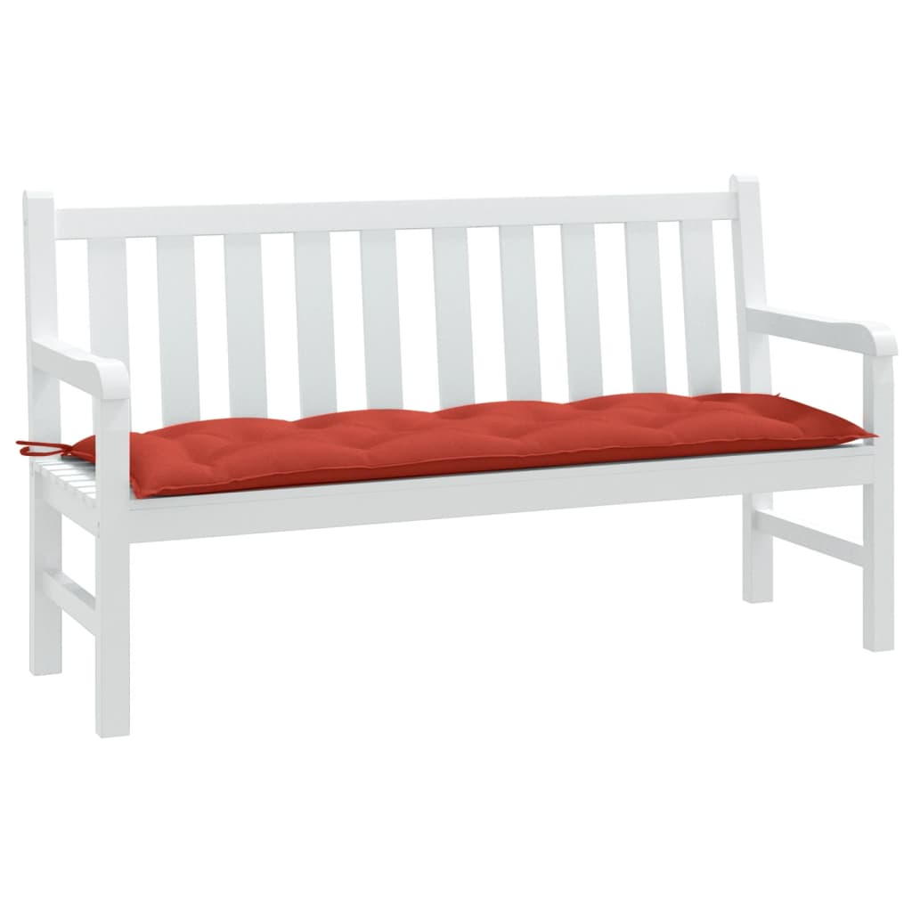 Gartenbank-Auflage Melange Anthrazit 100x50x7 cm Stoff
