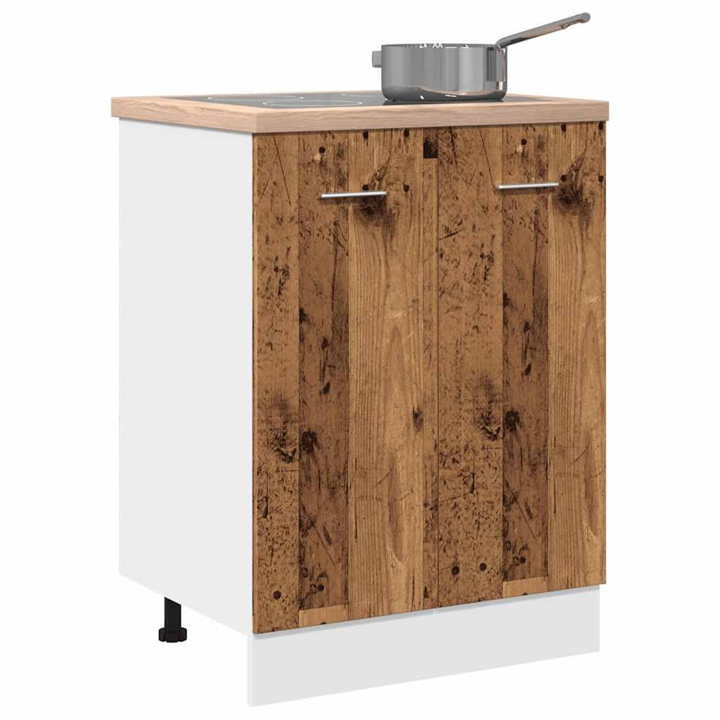 Unterschrank Lyon Weiß 60x46x81,5 cm Holzwerkstoff