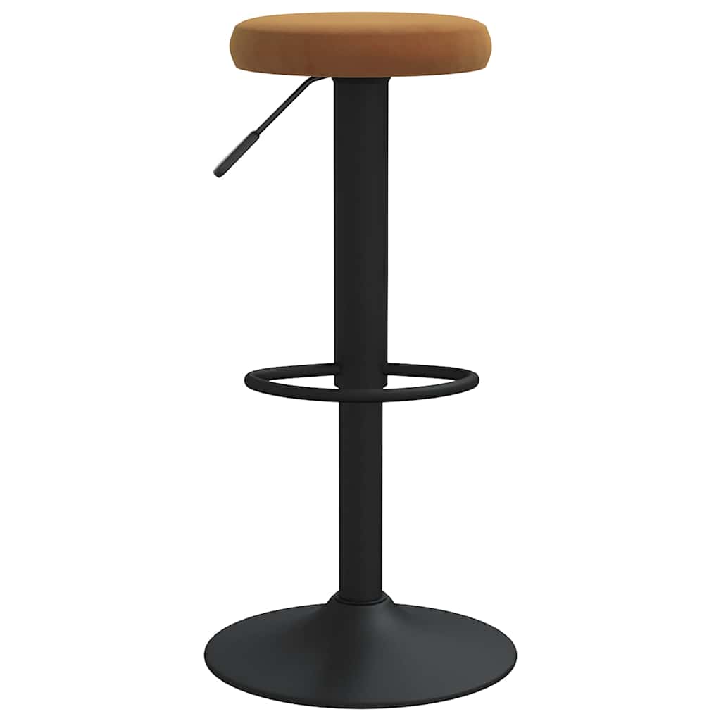 Barhocker 2 Stk. Schwarz Samt