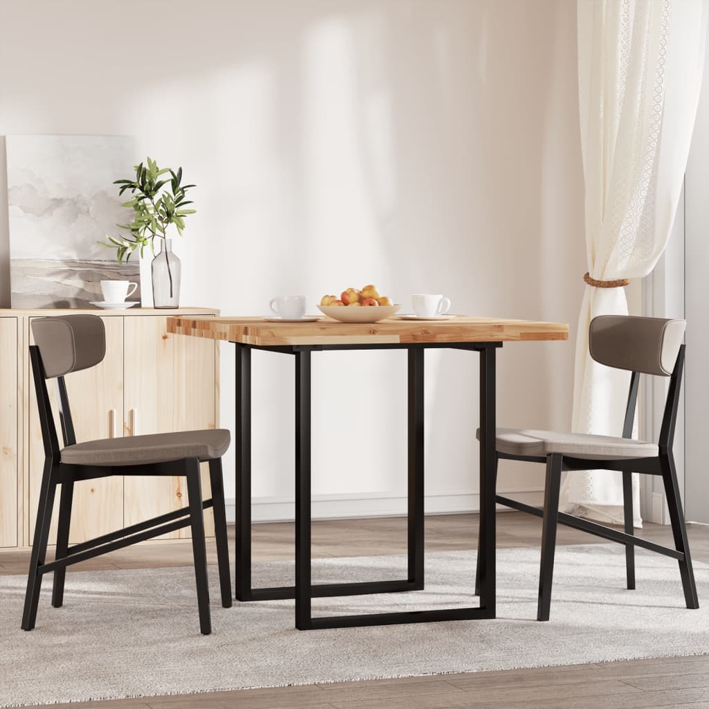 Tischplatte Rund Ø40x2 cm Massivholz Akazie