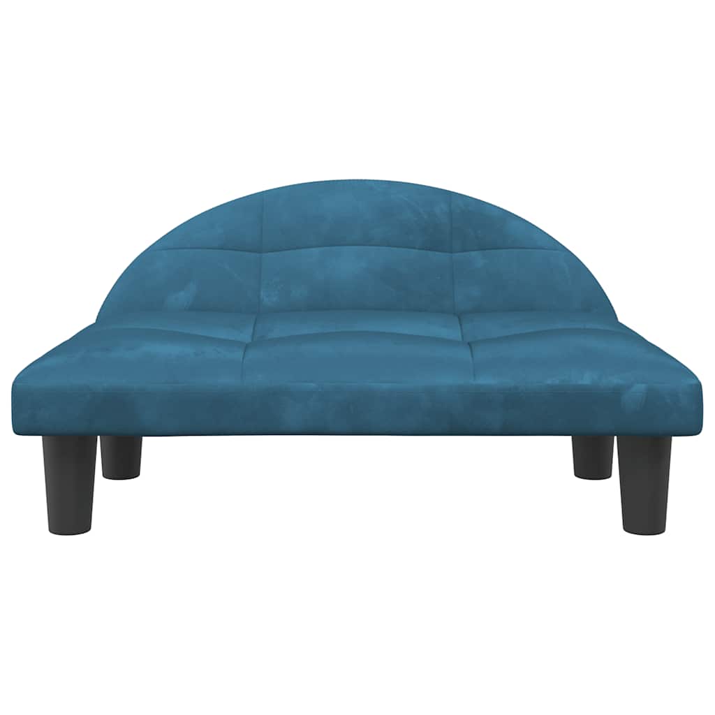 Hundebett Creme 70x52x30 cm Stoff