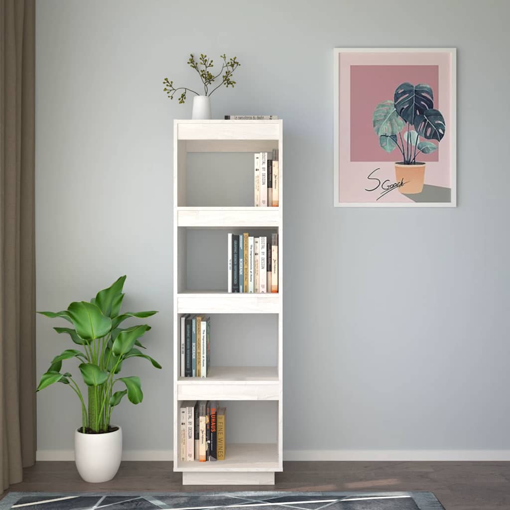 Bücherregal 40x35x71 cm Massivholz Kiefer