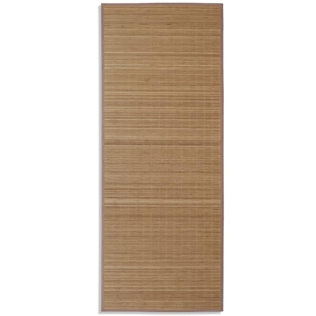 Teppich Bambus Natur Rechteckig 80x200 cm