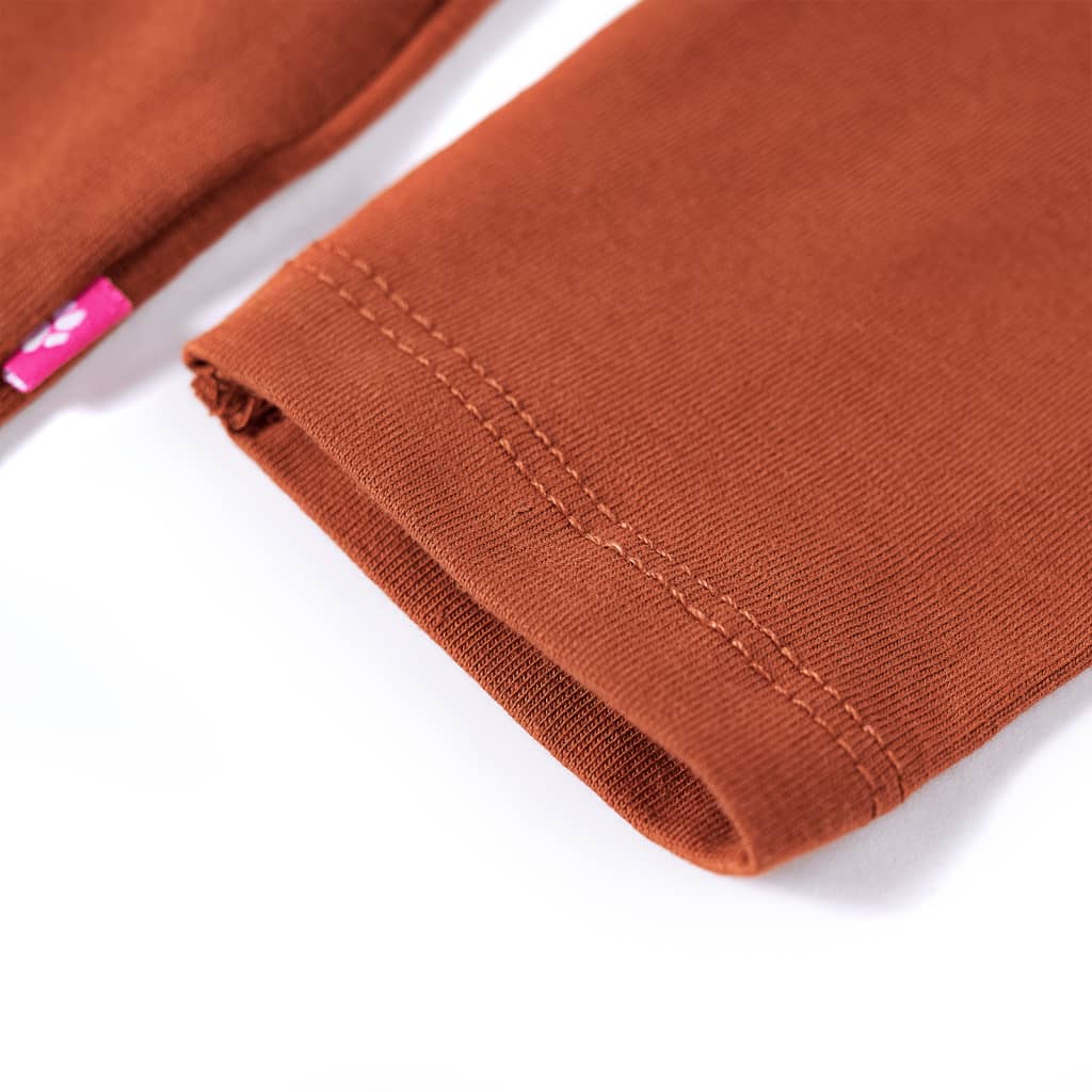 Kinder-Langarmshirt Dunkelocker 104