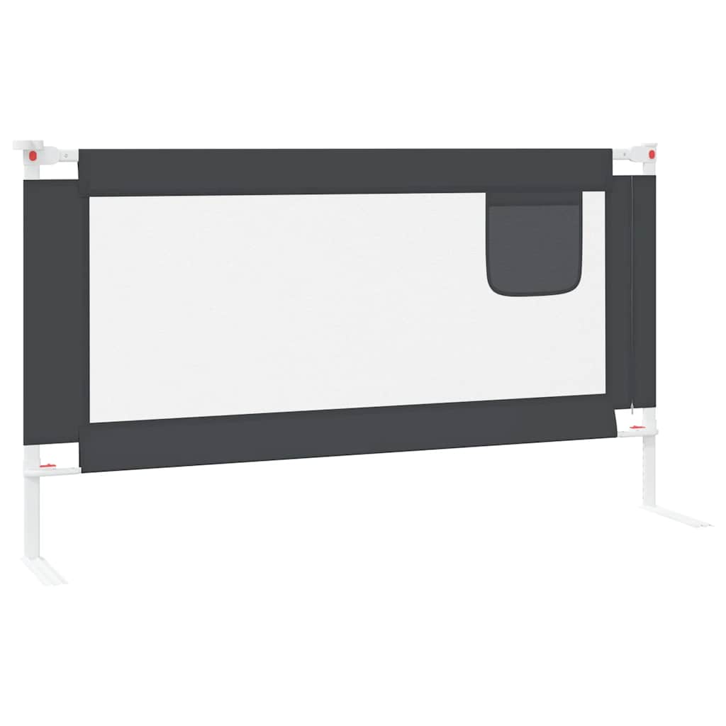 Kleinkind-Bettschutzgitter Grün 90x25 cm Stoff