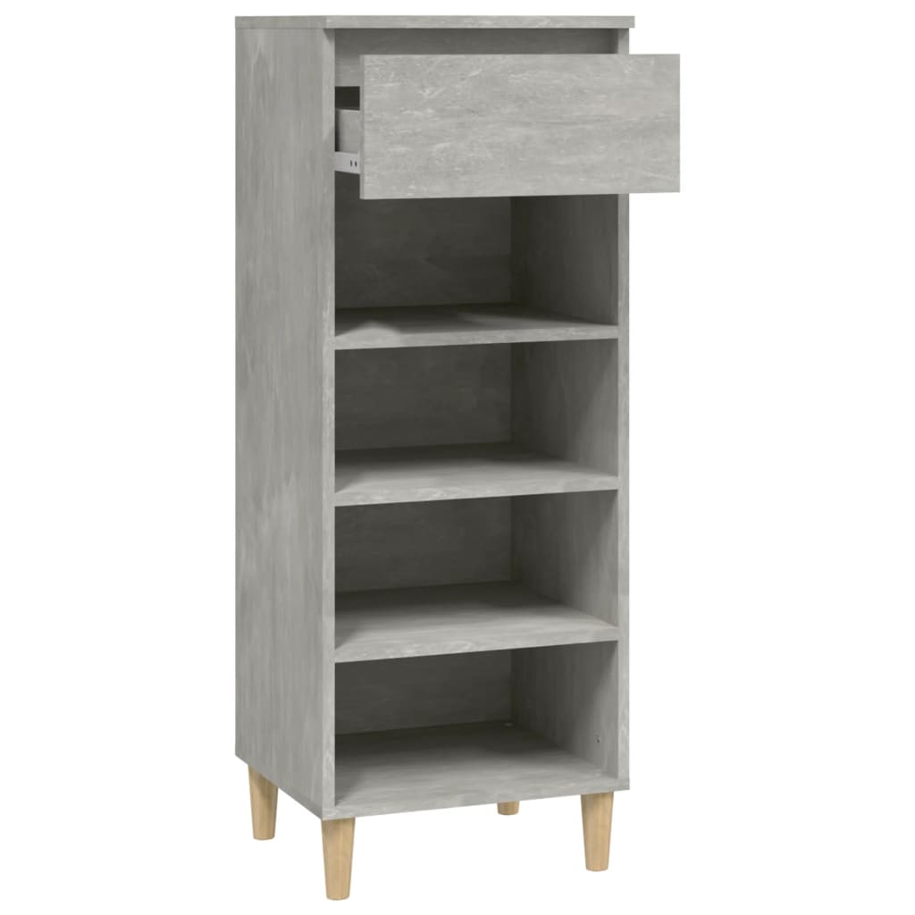 Schuhschrank Weiß 40x36x105 cm Holzwerkstoff