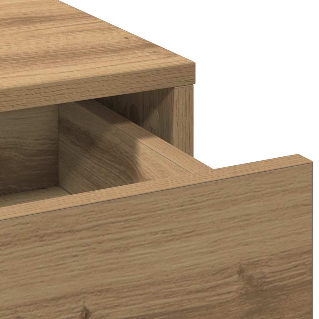 Schminktisch mit Regal Weiß 78,5 x 41 x 135 cm Holzwerkstoff