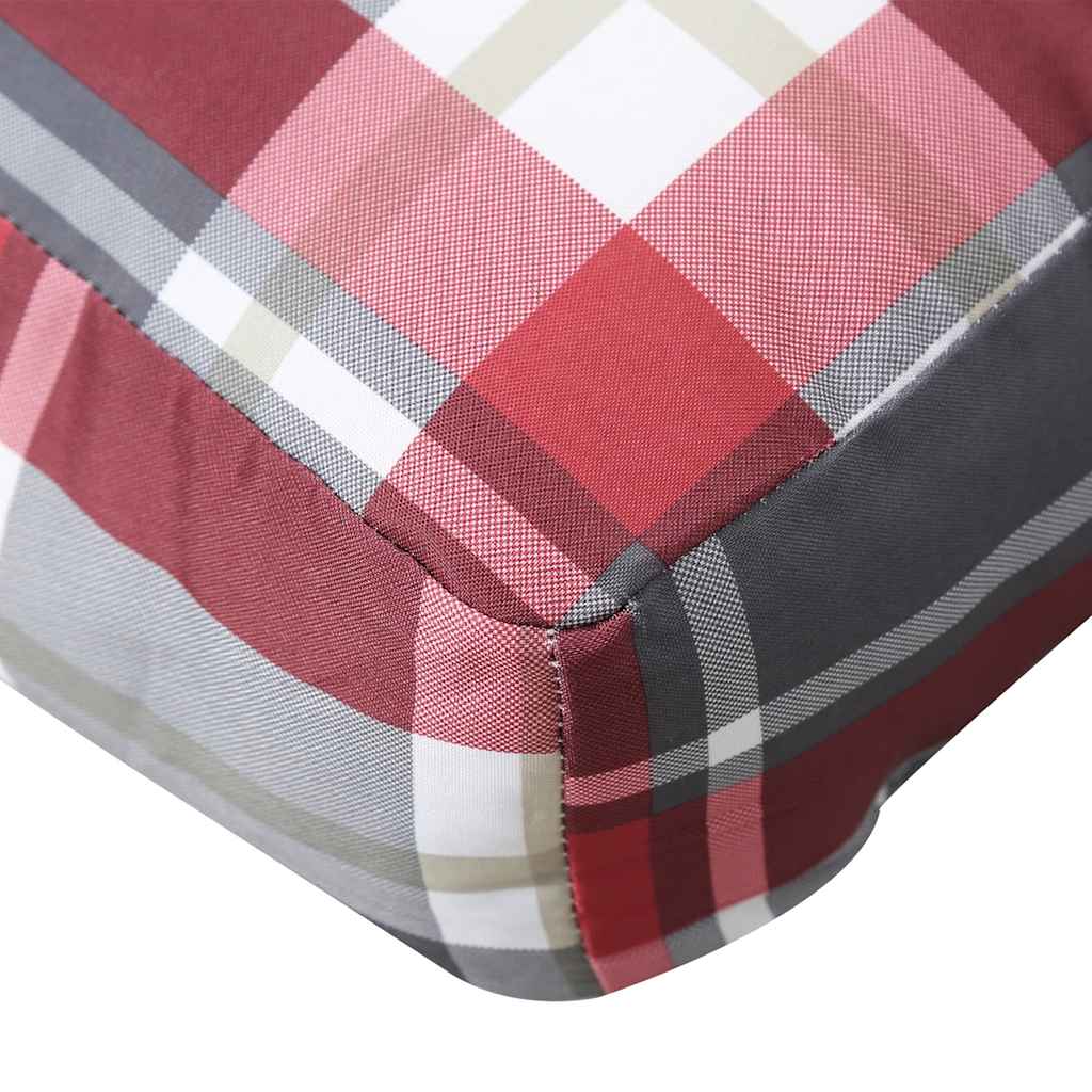 Palettenkissen Blau Weiß Gestreift 58x58x10 cm Oxford-Gewebe