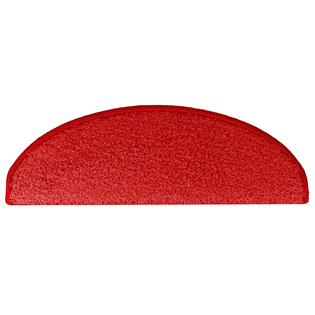 Stufenmatten 15 Stk. 56x17x3 cm Grau Halbrund