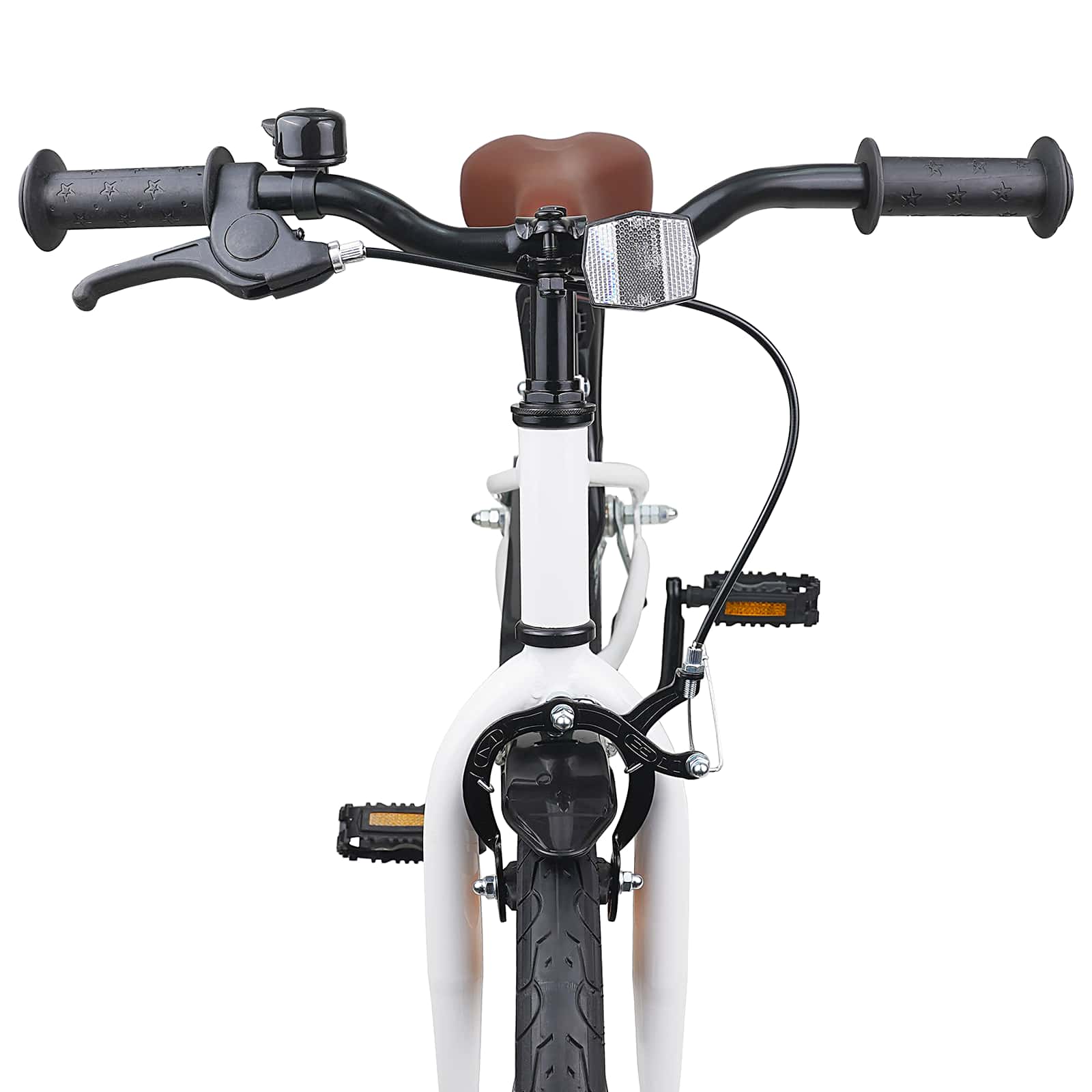 Kinderfahrrad 12 Zoll für 2-4 Jahre alt Schwarz