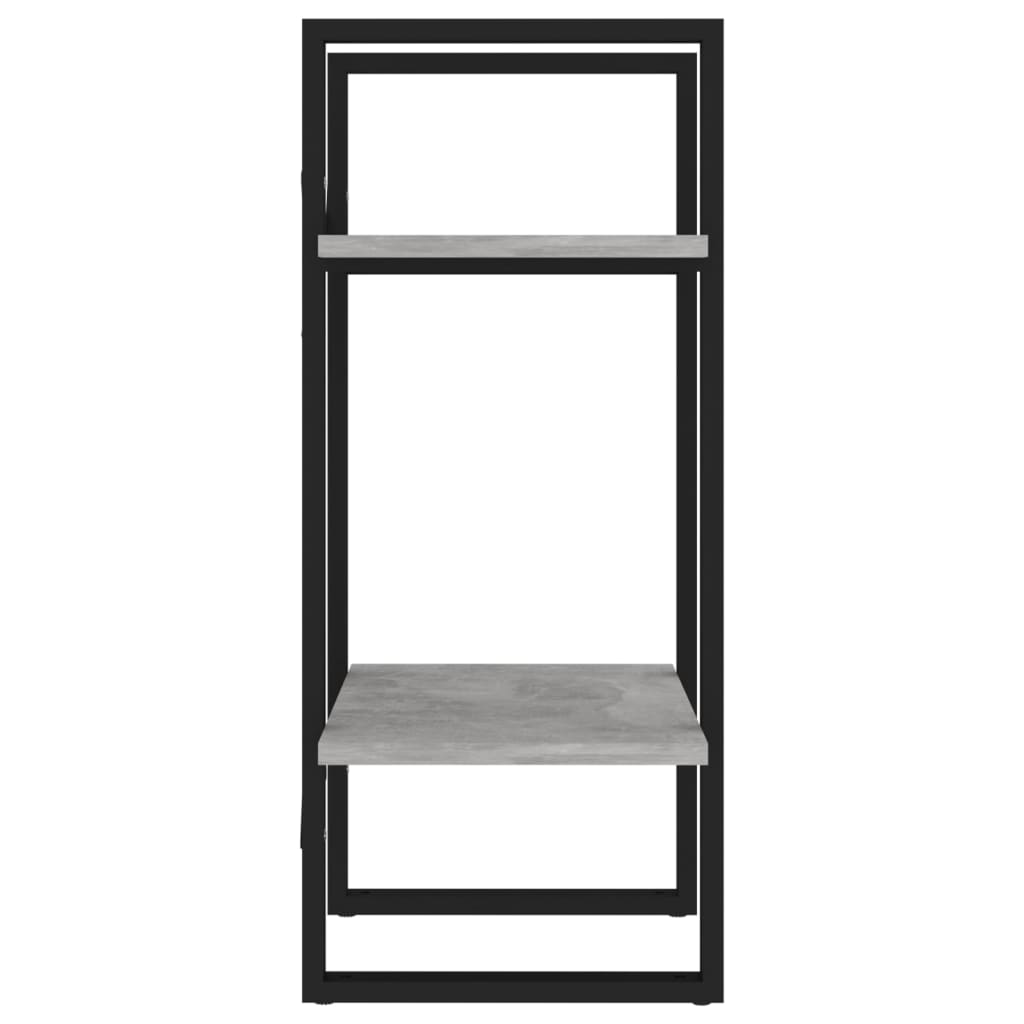 Bücherregal 2 Fächer Weiß 40x30x70 cm Holzwerkstoff