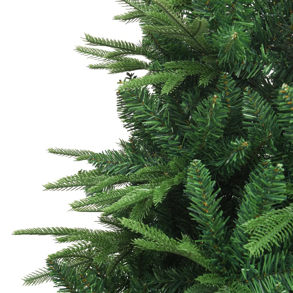 Künstlicher Weihnachtsbaum Beschneit Grün 180 cm PVC PE