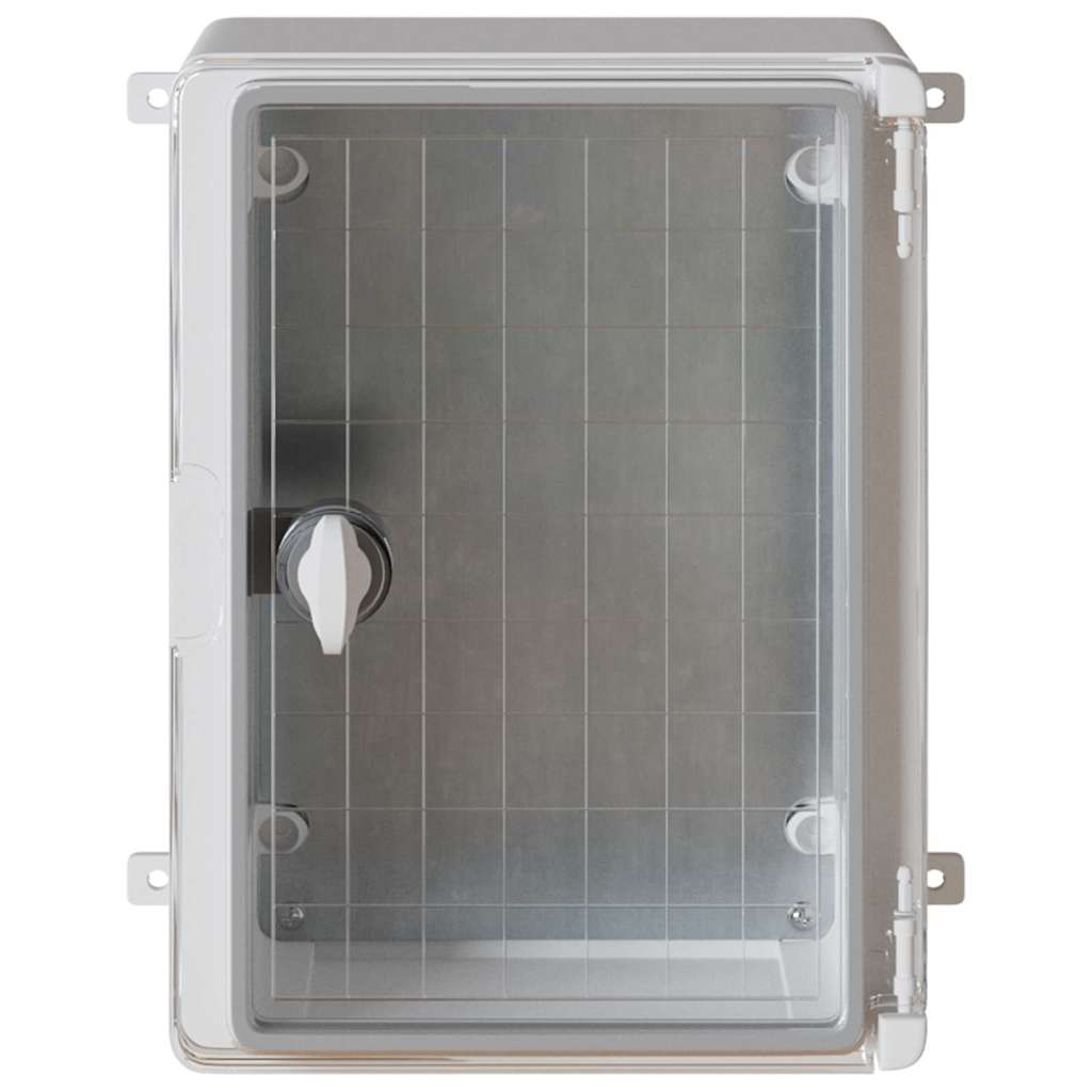 Steuerungsschrank Grau 25 x 13 x 24 cm ABS Kunststoff