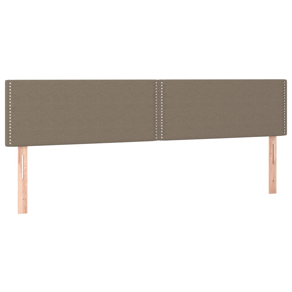 Kopfteil Dunkelgrau 80 x 5 x 118/128 cm Stoff