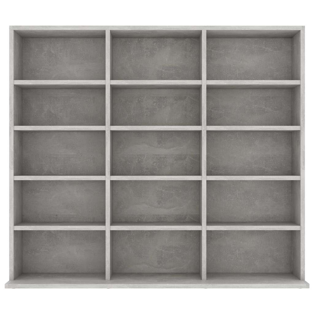 CD Regal Schwarz Eichen-Optik 101 x 23 x 177,5 cm Holzwerkstoff