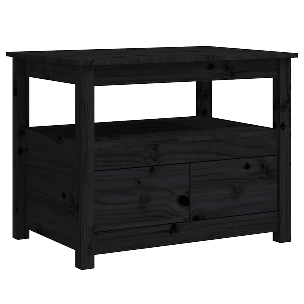 Couchtisch 71x49x55 cm Massivholz Kiefer