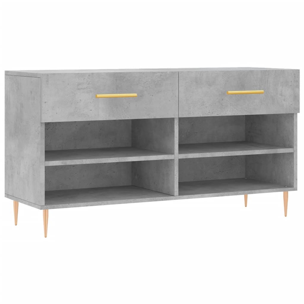 Schuhbank Weiß 102x35x55 cm Holzwerkstoff