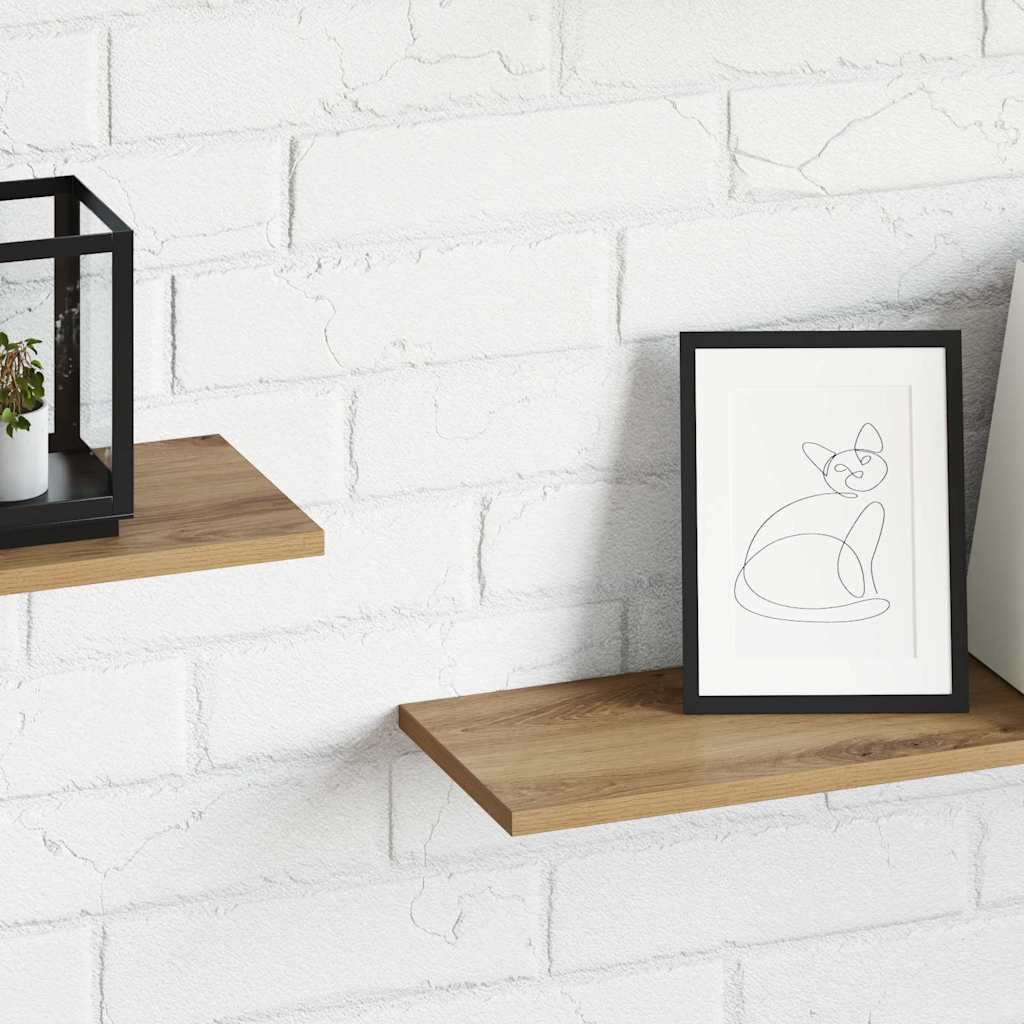 Bücherregal-Bretter 4 Stk. Weiß 40x10x1,5 cm Holzwerkstoff