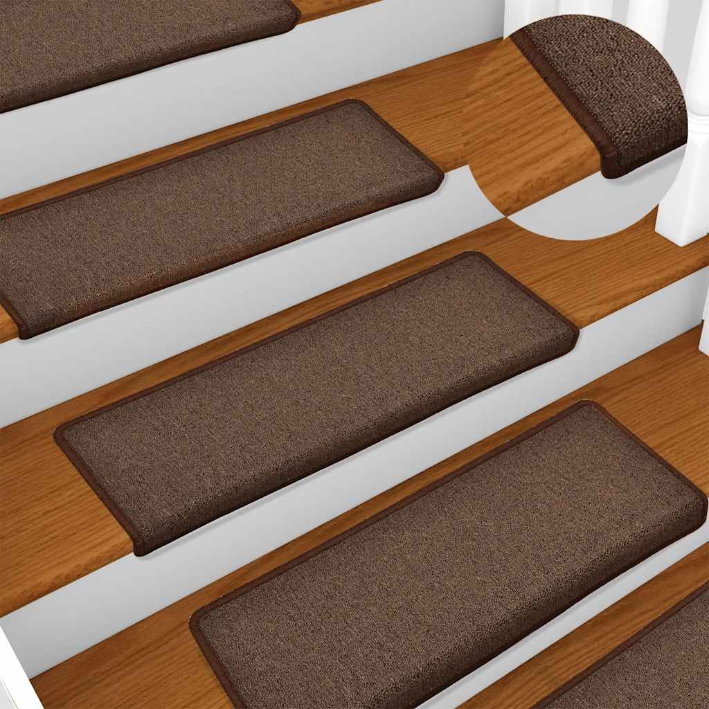Stufenmatten 15 Stk. 65x21x4 cm Anthrazit Rechteckiger Rand