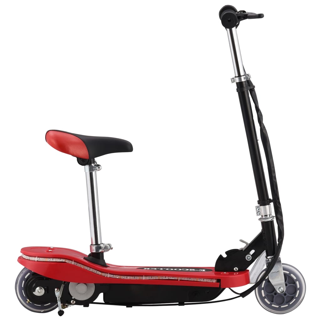 E-Scooter mit LED 120 W Schwarz