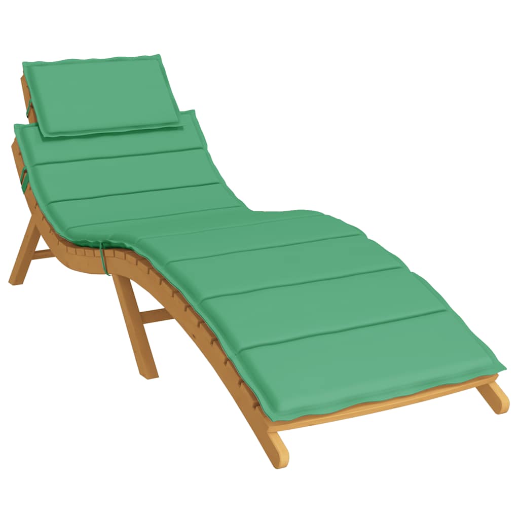 Sonnenliegen-Auflage Grau 186x58x4 cm Oxford-Gewebe