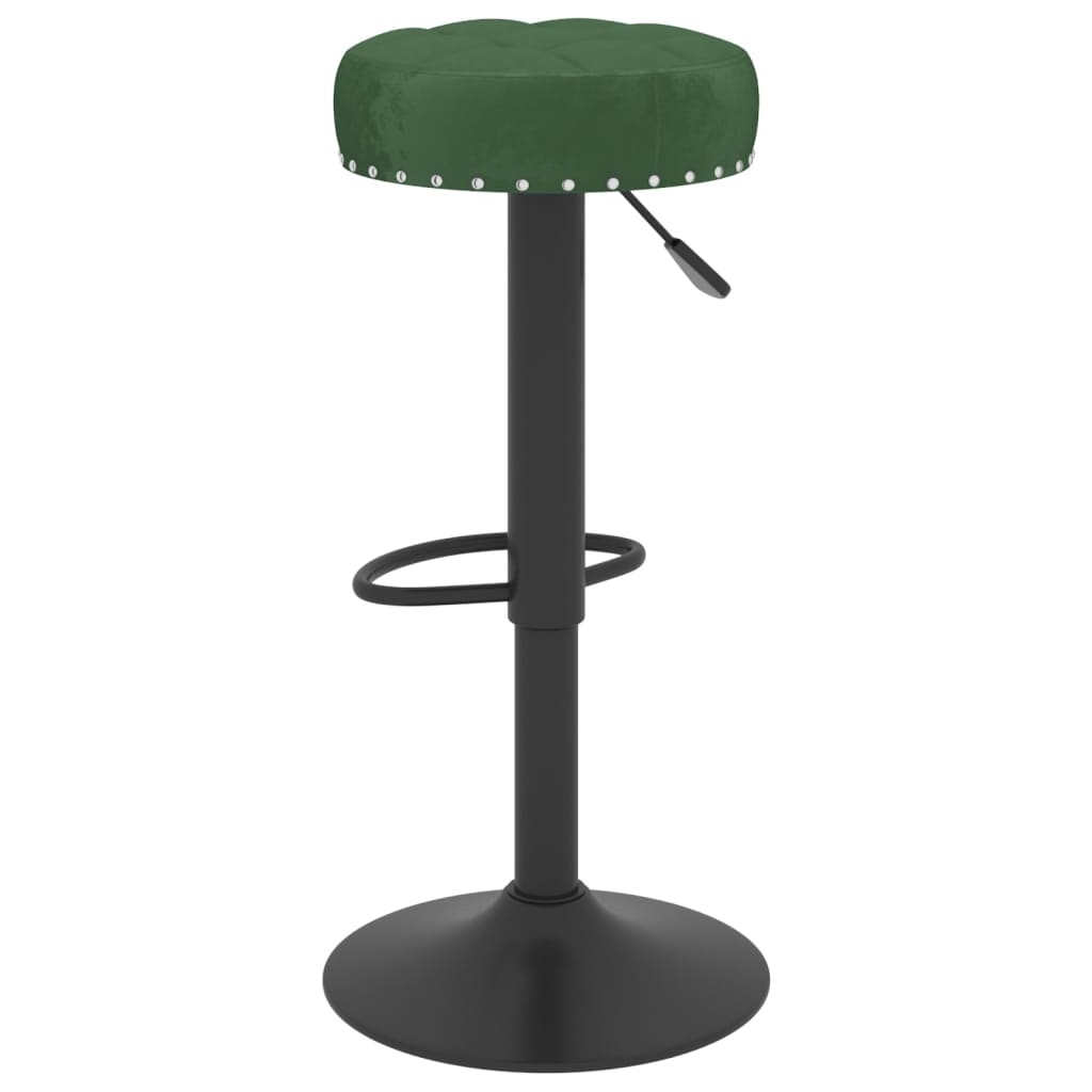 Barhocker 2 Stk. Creme Samt
