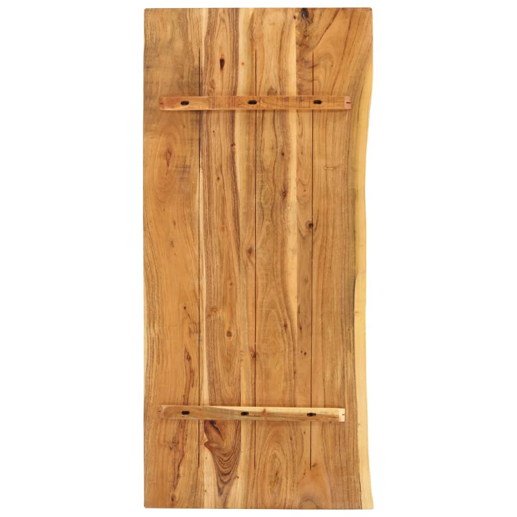 Badezimmer-Waschtischplatte Massivholz Akazie 100x52x2,5 cm