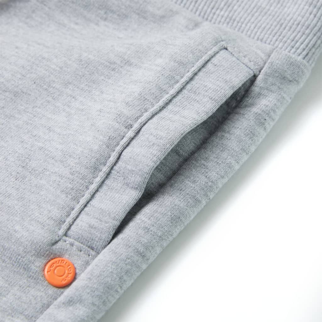 Kindershorts mit Kordelzug Dunkelblau Melange 140