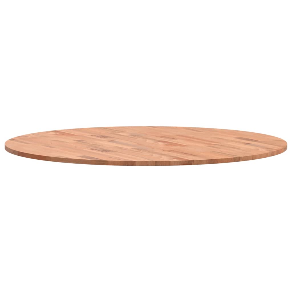 Tischplatte Ø30x1,5 cm Rund Massivholz Buche