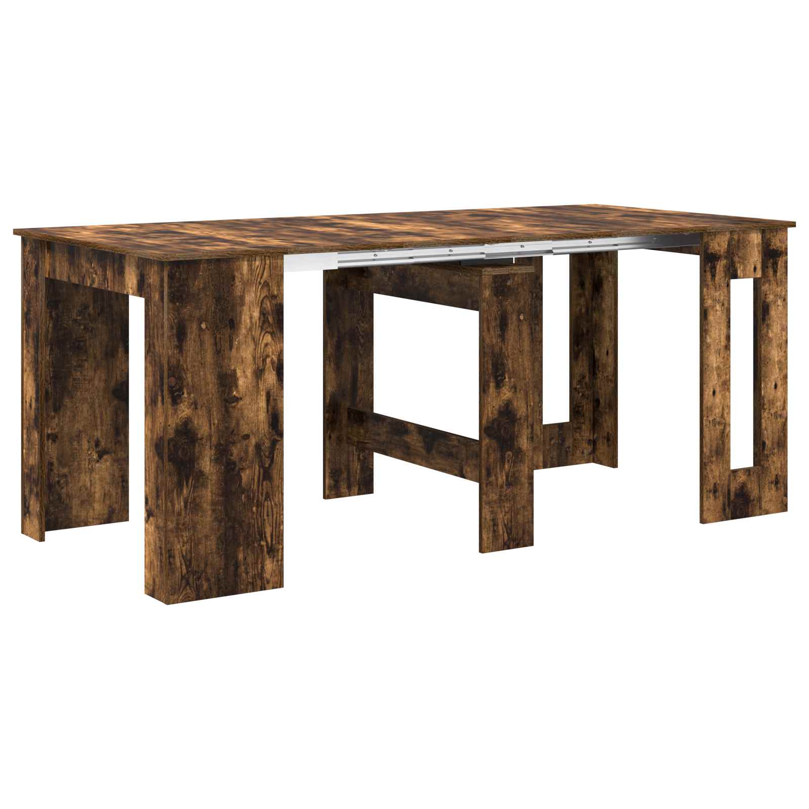 Esstisch 180 x 85 x 75 cm Holzwerkstoff Schwarze Eiche