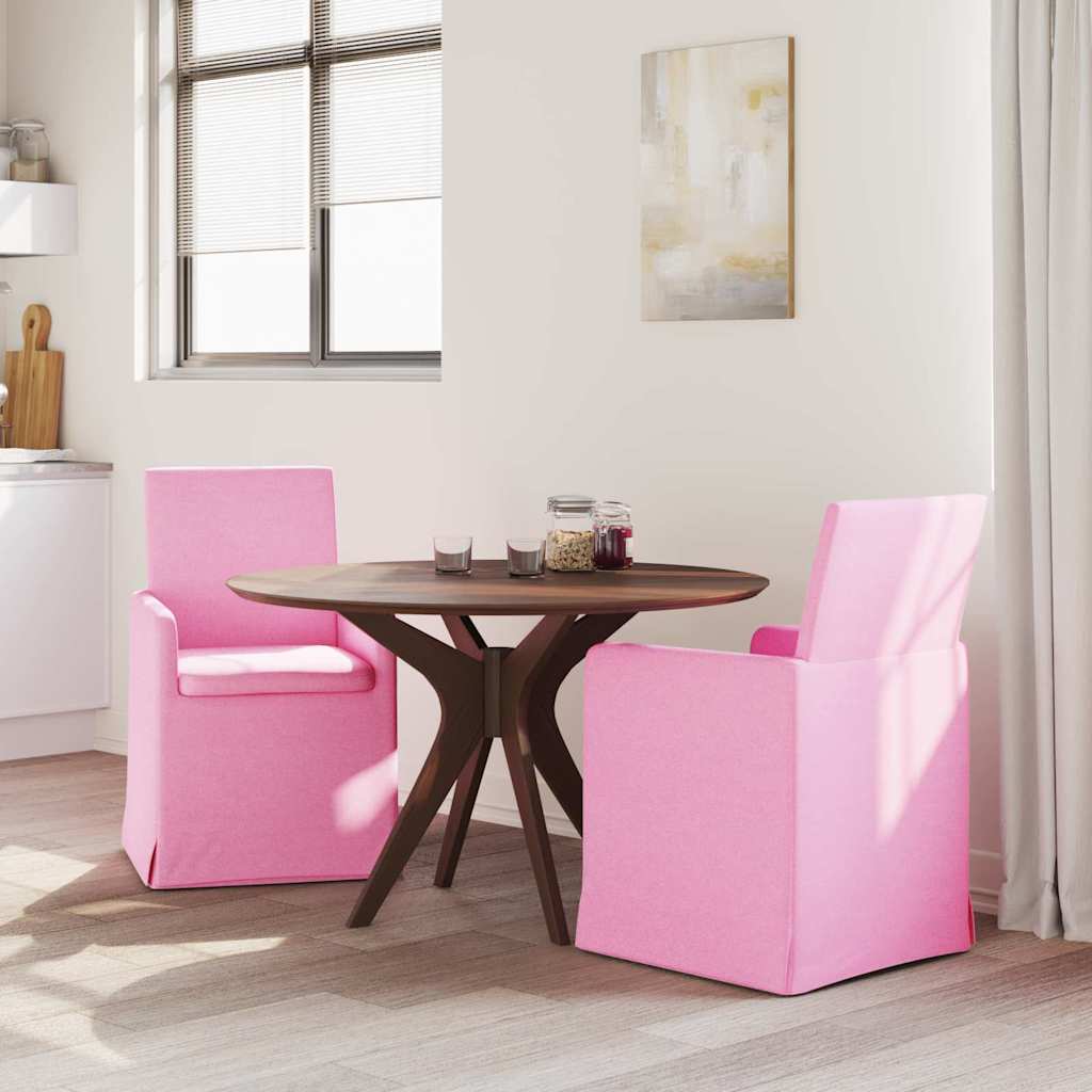 Esszimmerstühle 2 pcs Hellgrau 57 x 67 x 95 cm Stoff