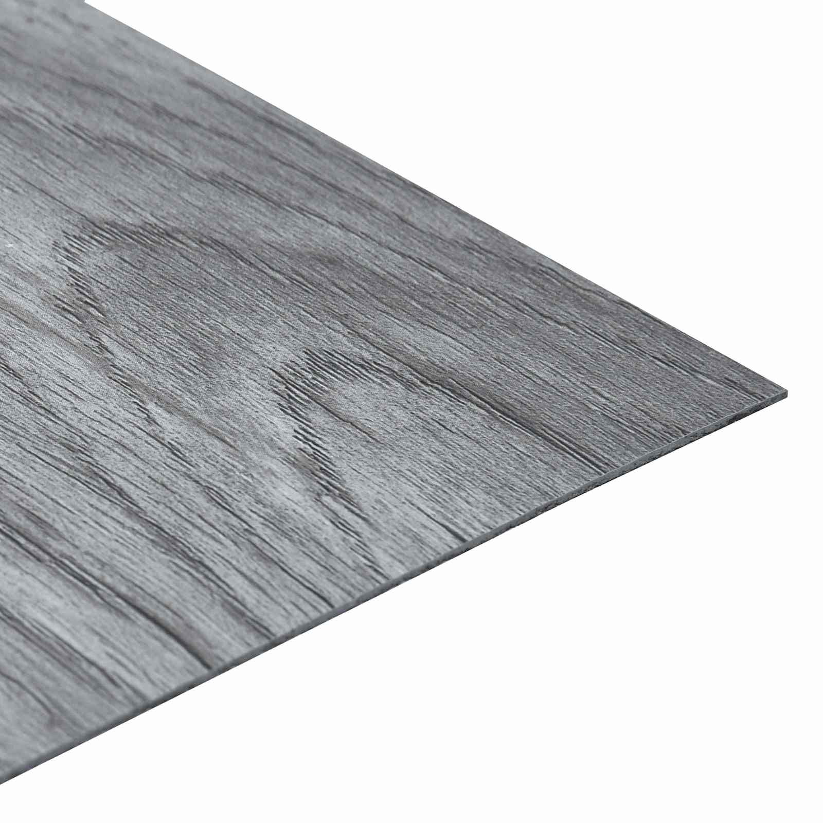Bodenplanken 55 pcs Schwarz 5,11 m² PVC