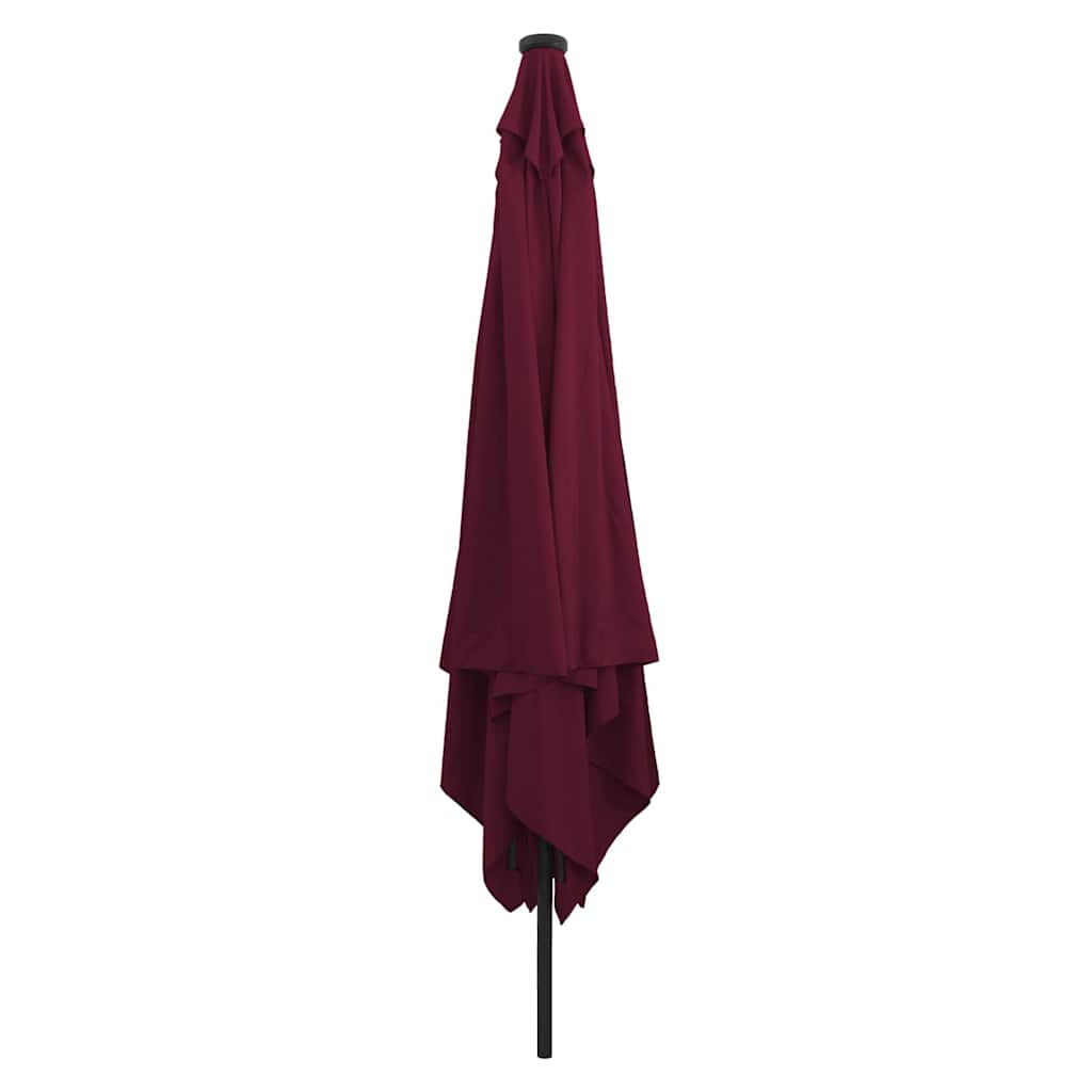 Garten-Sonnenschirm Sand 295 x 295 x 245 cm Polyester und Stahl