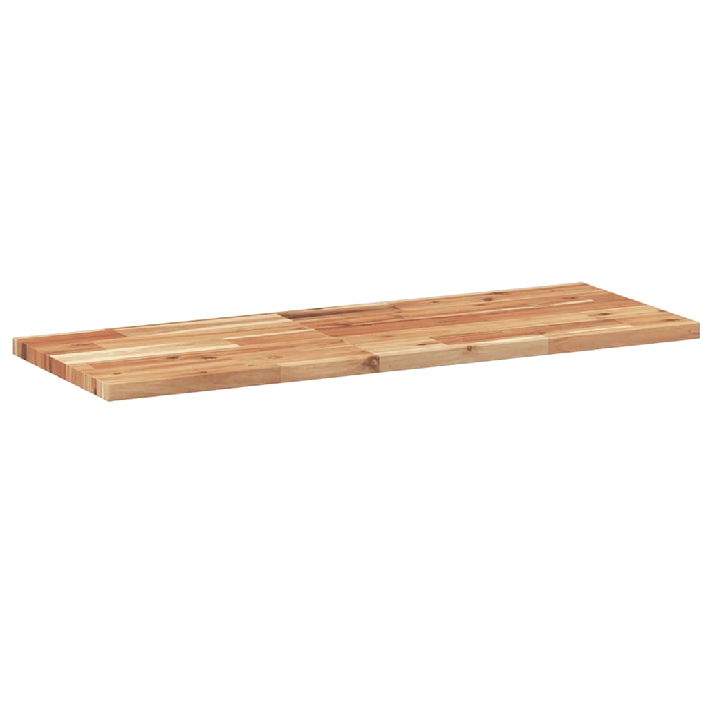 Tischplatte 40x20x2 cm Rechteckig Massivholz Akazie