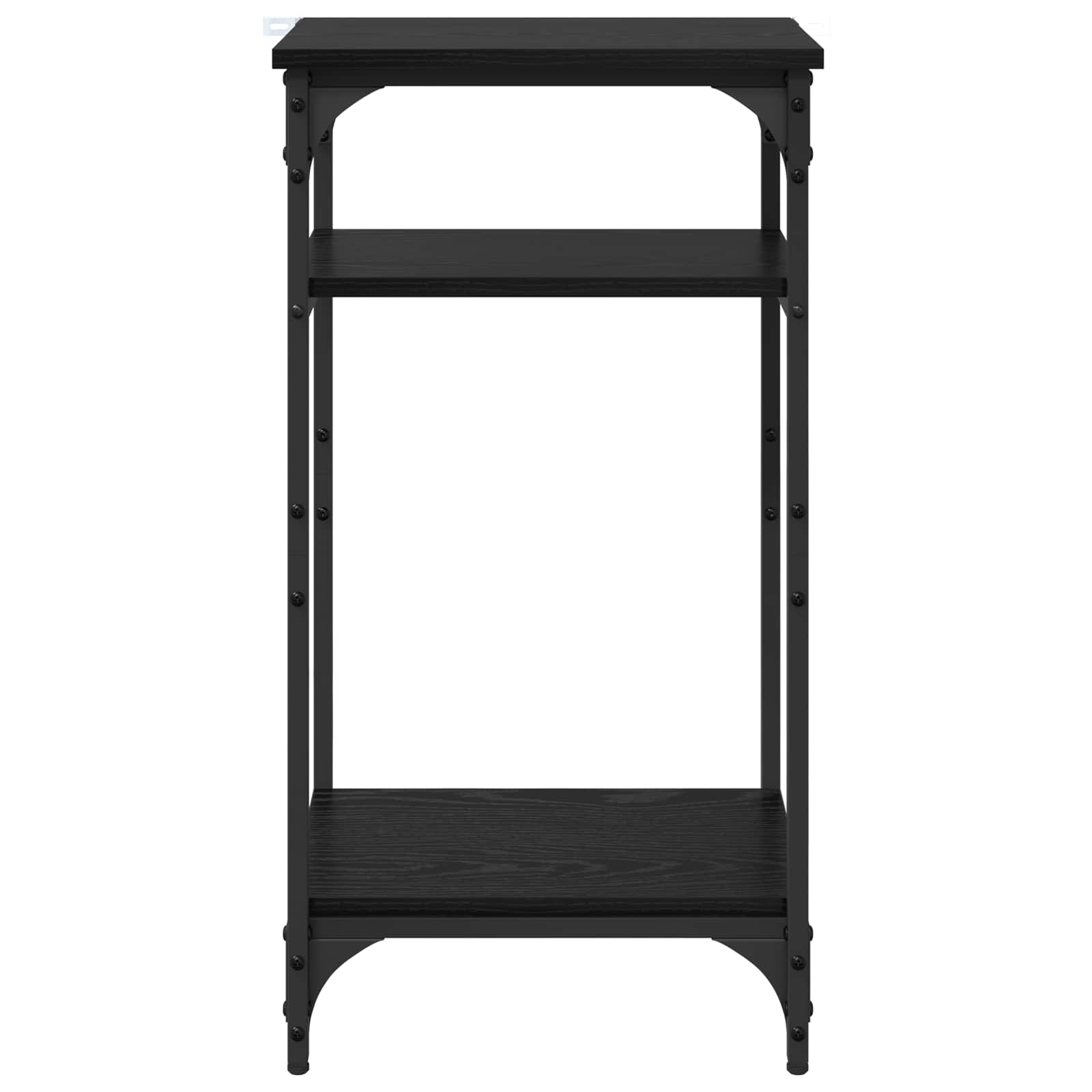 Beistelltisch Schwarz 40x30x75 cm Holzwerkstoff