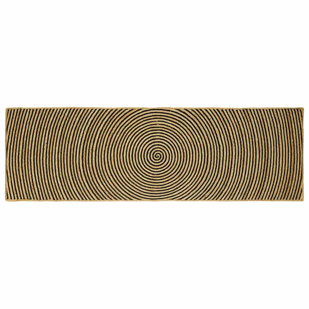 Bereichsteppiche Weiß 60 x 110 cm Jute