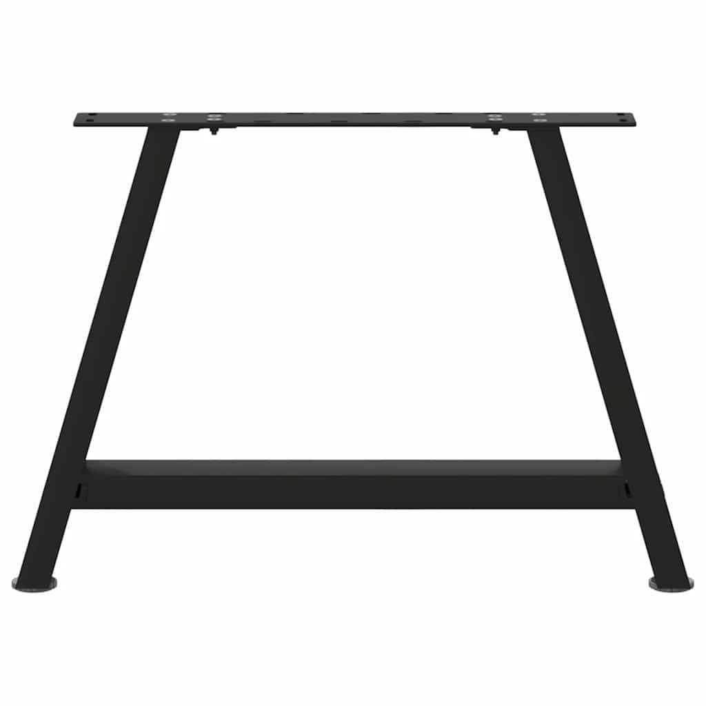 Couchtischbeine A-Form 2 Stk. 30x(30-31) cm Stahl