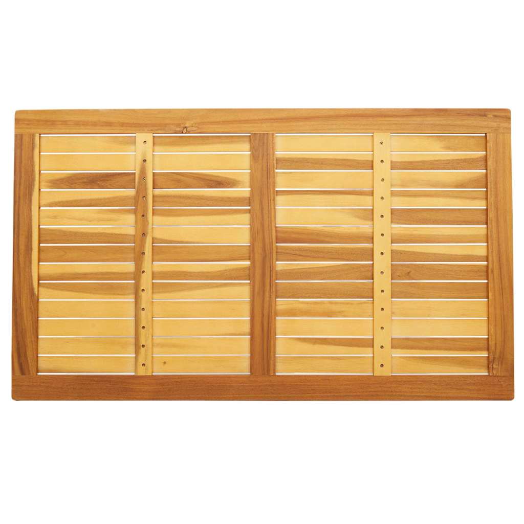Tischplatte Öl-Natur 80 x 40 x 2 cm Massivholz Akazie