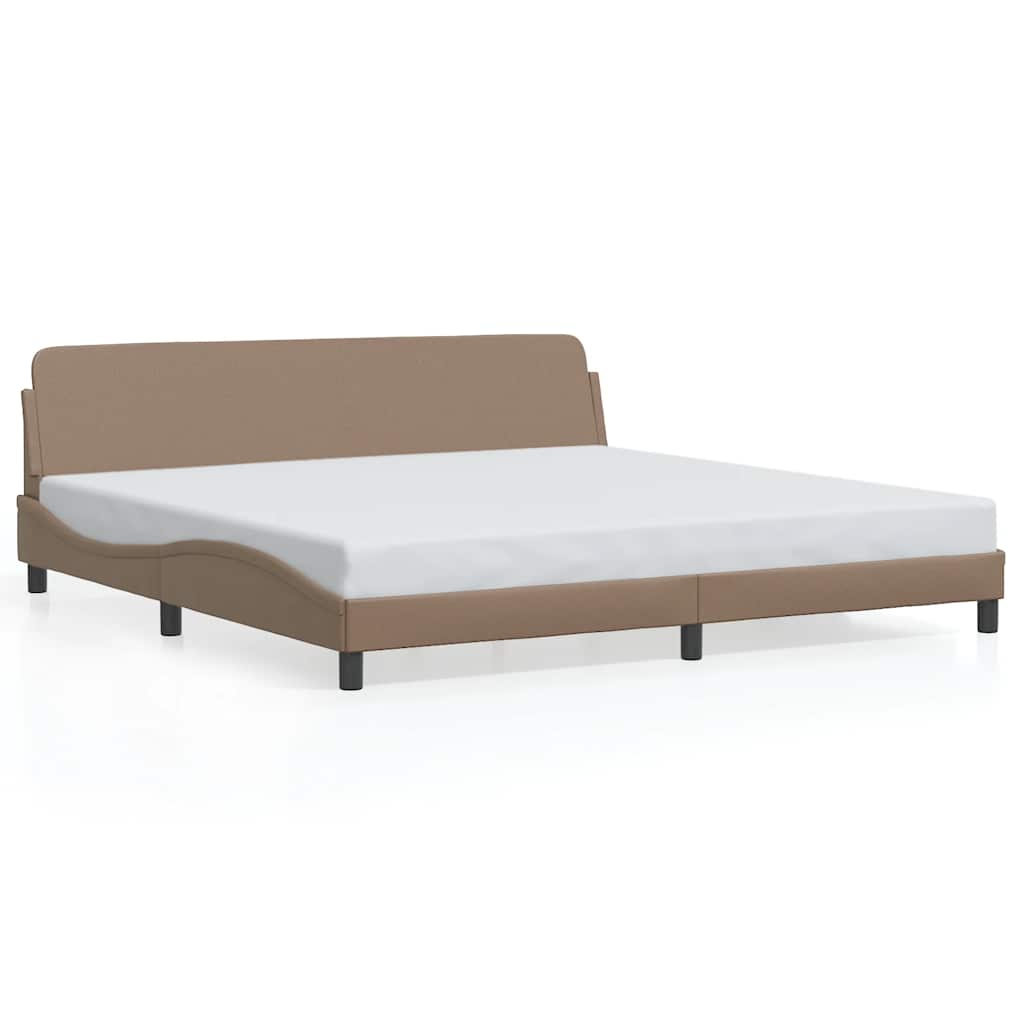 Bettgestell "Dover" Schwarz 80x200 cm Kunstleder