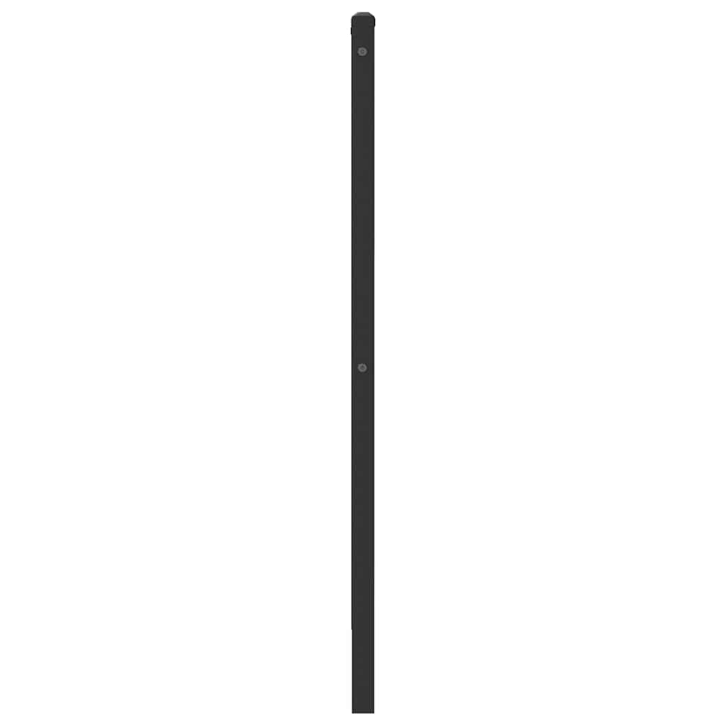 Ersatz-Kopfteil Räuchereiche 75 cm Holzwerkstoff und Stahl