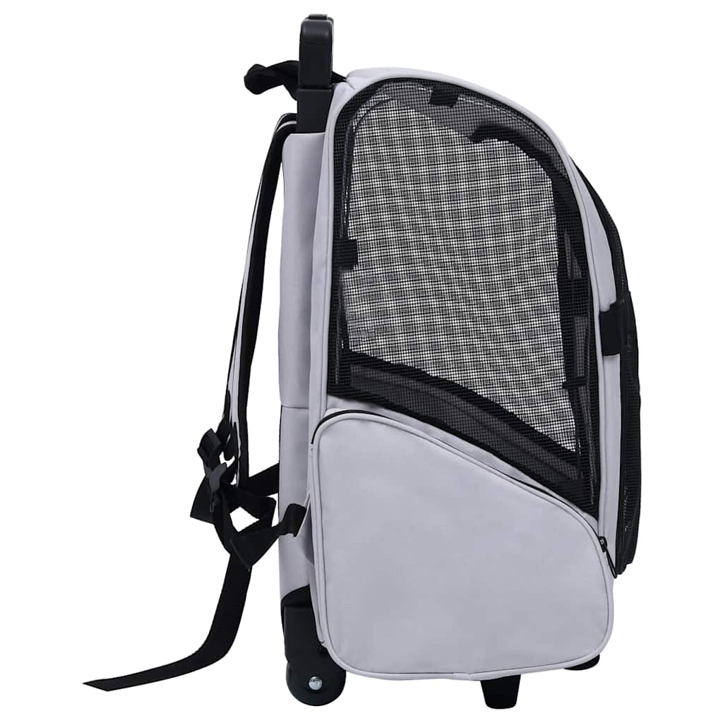 Trolley für Haustiere 3-in-1 Faltbar Beige