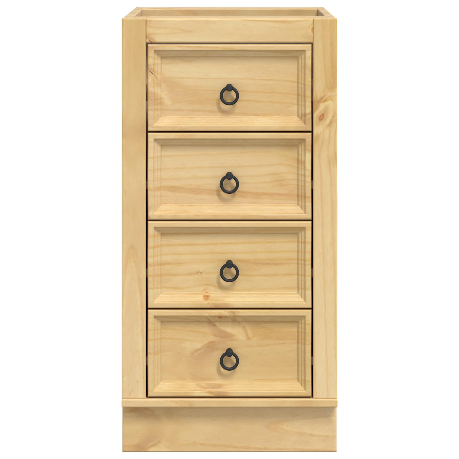 Schrank SKI Honigbraun 60 x 46 x 81,5 cm Massives Kiefernholz